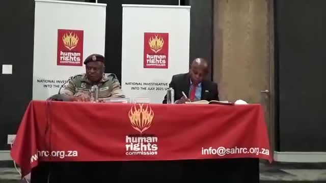 SAHRC hearing: SANDF