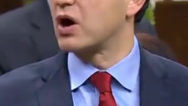 His Own Parliament is calling Trudeau out. Best clip you'll see all day!