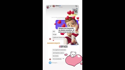 STORIES DA BIFÃO , CRIS DULZ (MÃE DA BIFAO) E DA ANDREA NOBREGA DE 25/04/2024