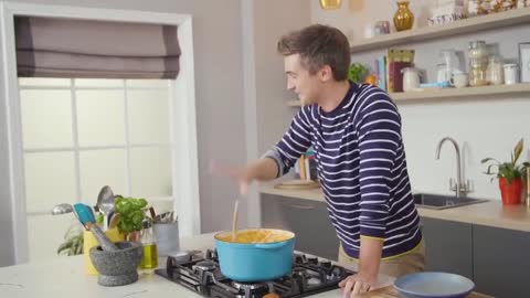 When people around you are in a bad mood, you can cook to make them happy