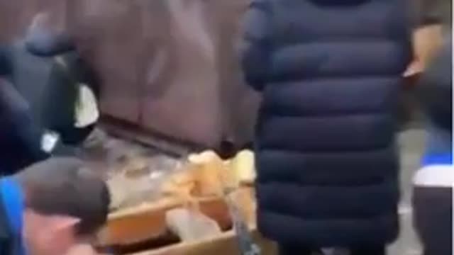 Distribution of Weapons and Ammunition To Civilians in Kyiv.