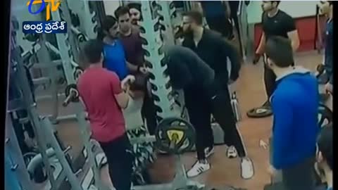 CCTV footage at Indore gym shows man assaulting woman who complained about his behaviour