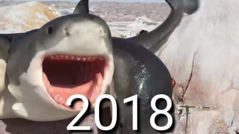 Headed Shark Attack of Evolution 2012-2018