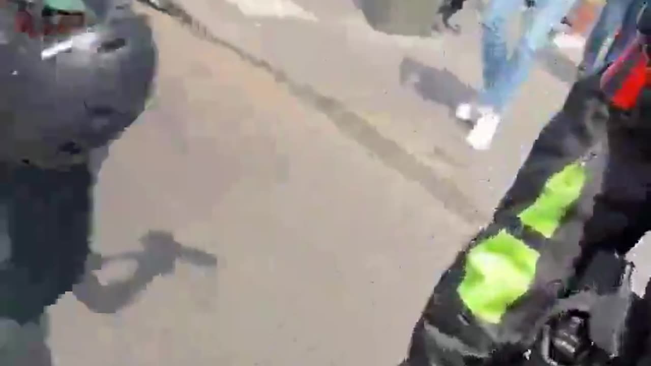 French Police are tired of Protesters 😂😂😂 Look at how they handled Them