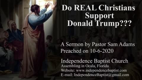 Do REAL Christians Support Donald Trump???