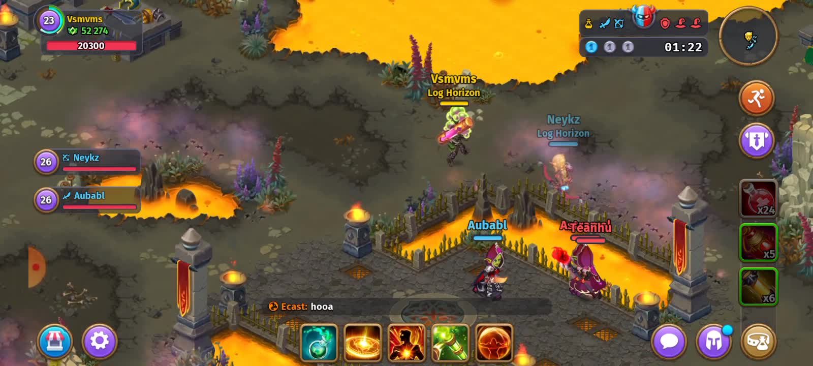 Arena Battles Match 4 - Skylore
