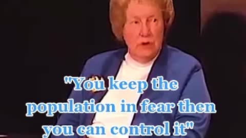 Dolores Cannon - Control People With Fear