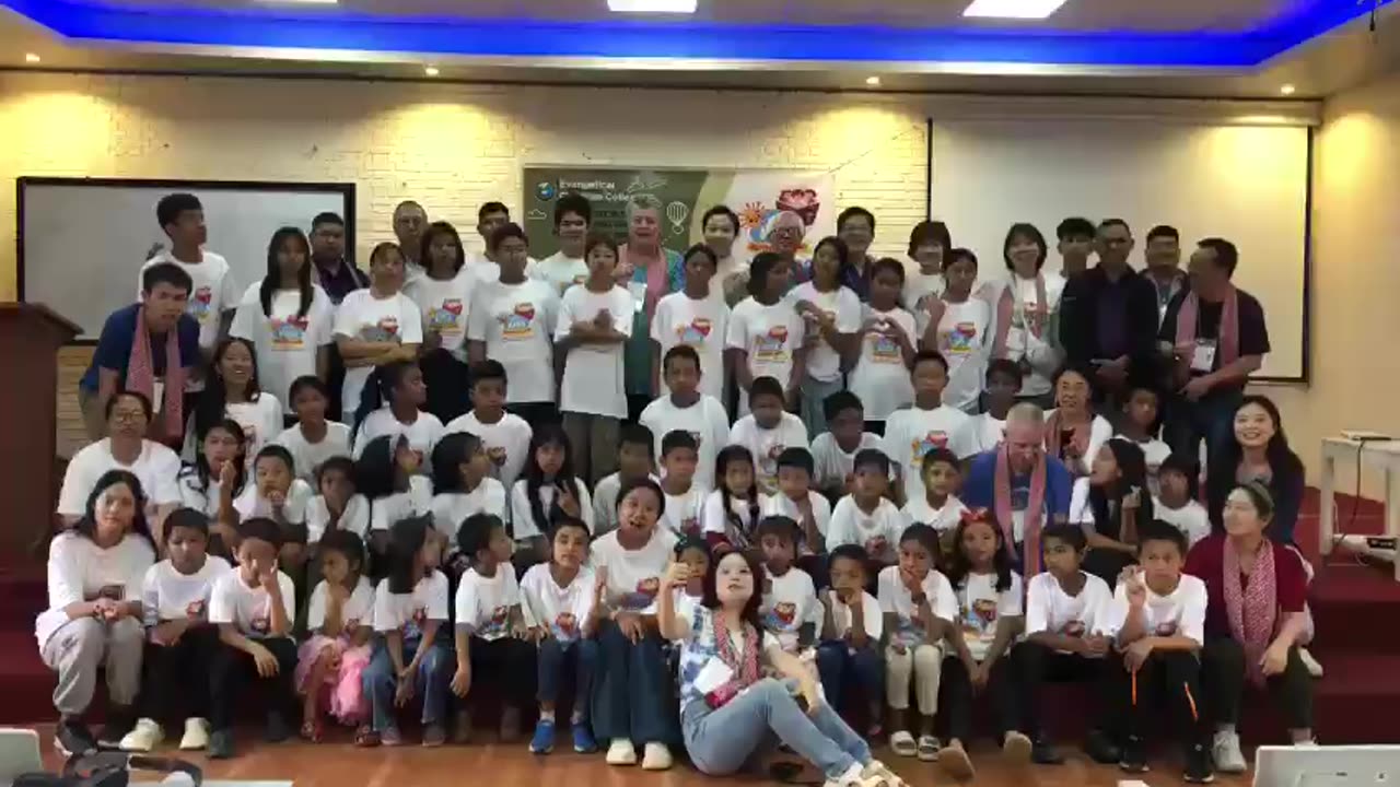 Nepal: "I Love Jesus" video from ECC in Nepal with a mission team from Singapore.