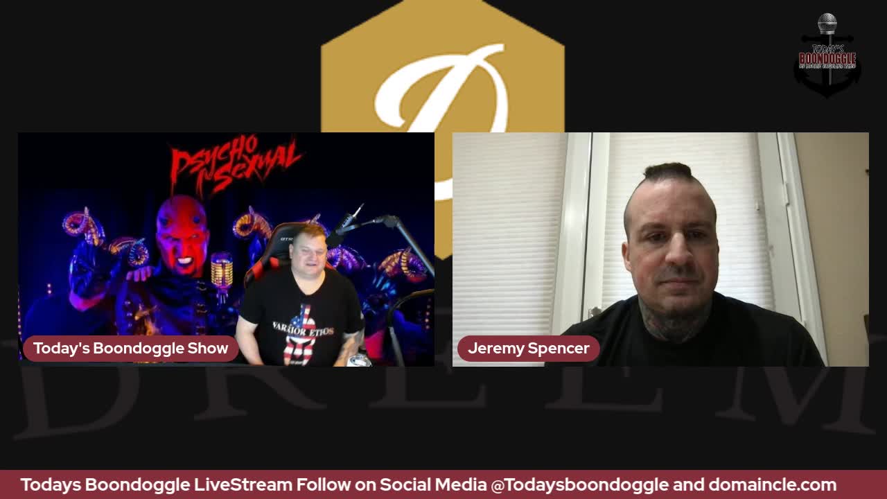 #120 Today's Boondoggle- with Jeremy Spencer of Five Finger Death Punch and Psychosexual