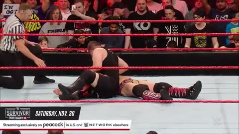 Full match between reigns vs Owens vs rollings jericho vs strowman wwe