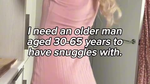 Blonde tgirl to the day