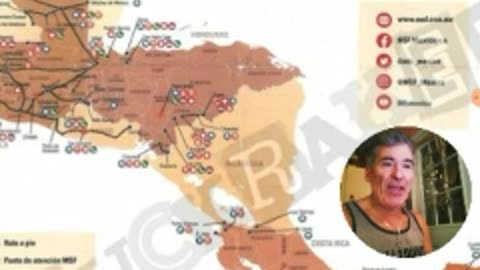 MAPS WITH INVASION ROUTES, PORTAL OVER CERN?
