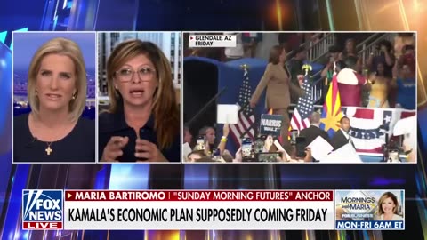 Maria Bartiromo Kamala's economic plans will mirror Biden's