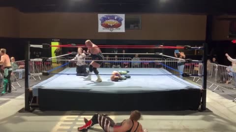 American Pro Wrestling:Chase Bennett & Corey Sparks vs Lance Erickson & Yela Man