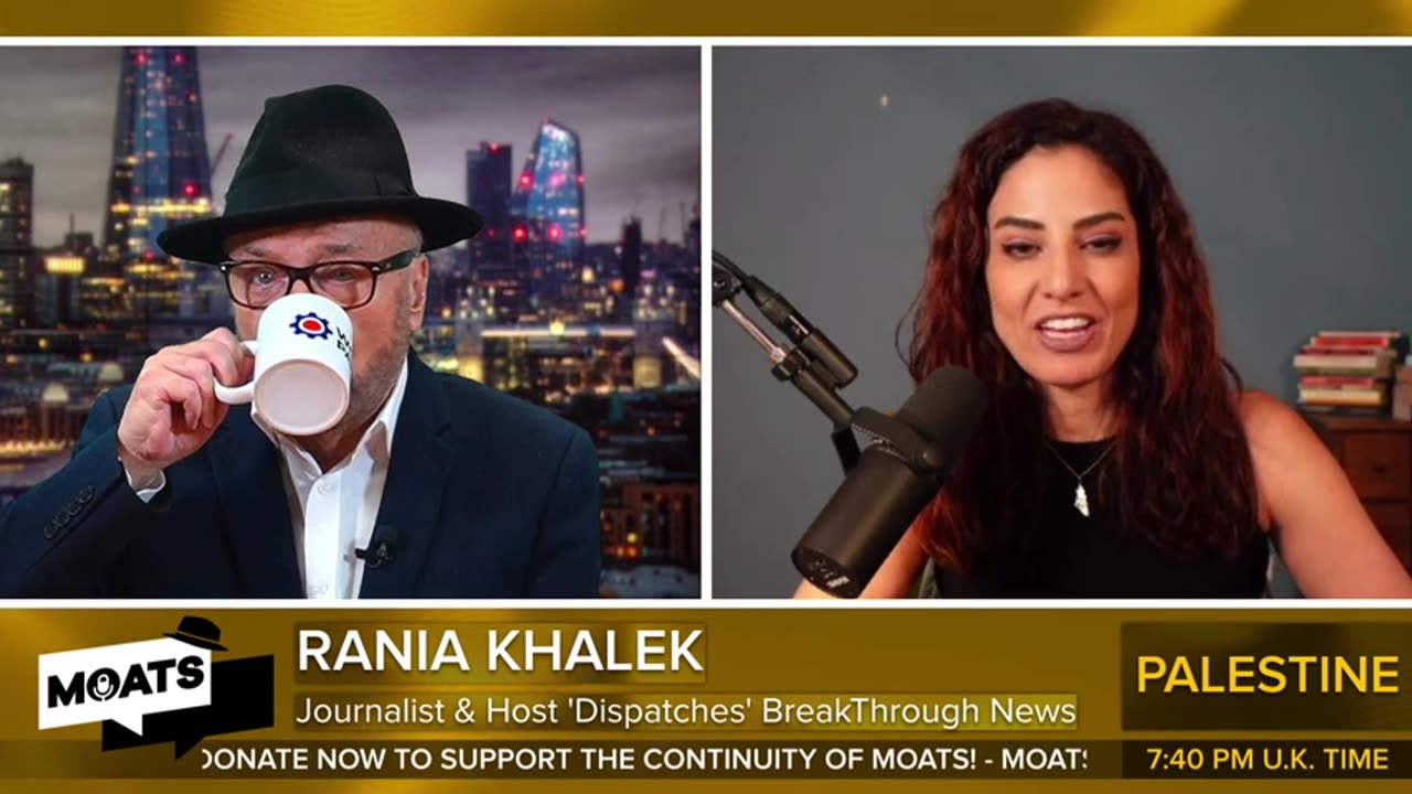 INTERVIEW: ‘Jungle people’ firing back, RANIA KHALEK, George Galloway