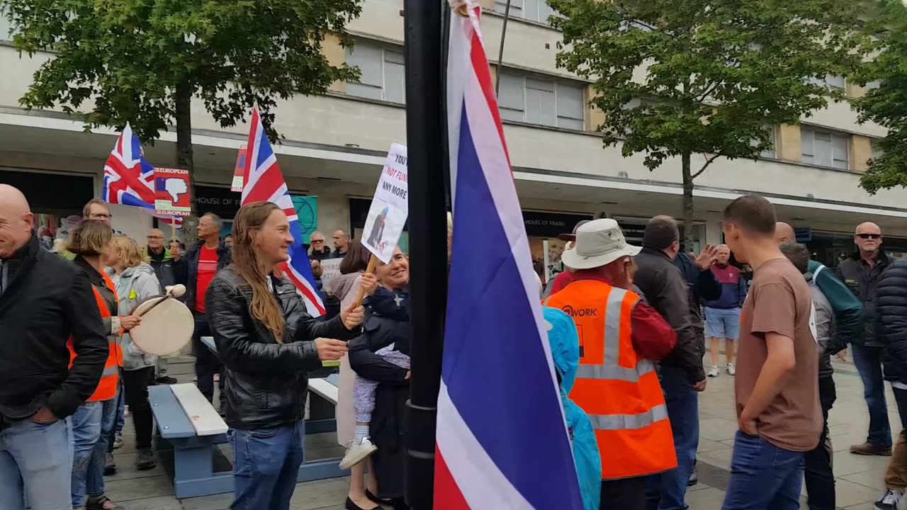 Democracy Rally Plymouth. The Ocean City 31st August 2019