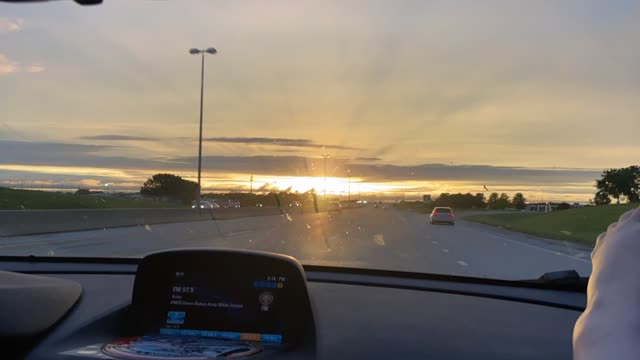 Time lapse sun