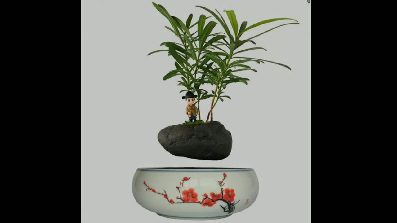 how to make a floating bonsai plant