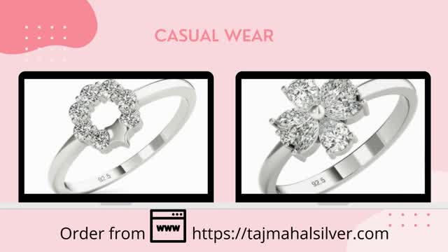 Pure Silver Rings at Resonable Price