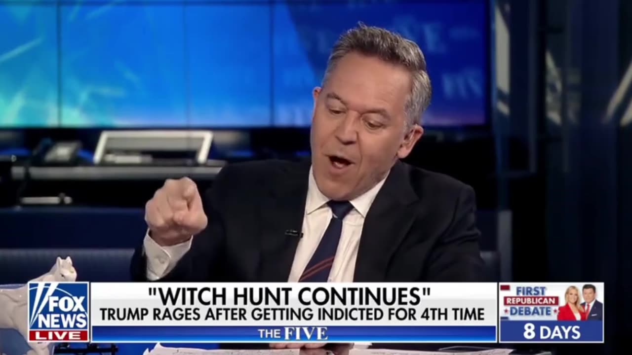 "It Is All Bulls**t" - Greg Gutfeld Scorches The Latest Trump Indictment