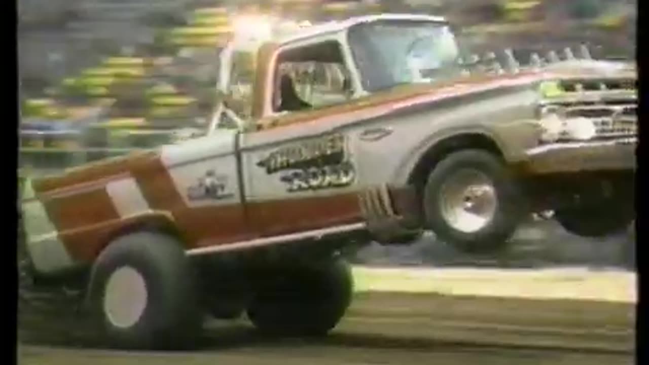 April 26, 1986 - Ad for Truck Pull at Fort Wayne's Baer Field Raceway