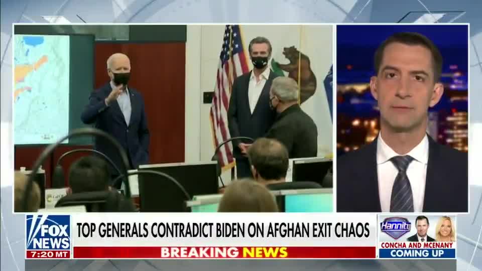 Sen. Cotton EXPOSES Biden's Lies About Afghanistan