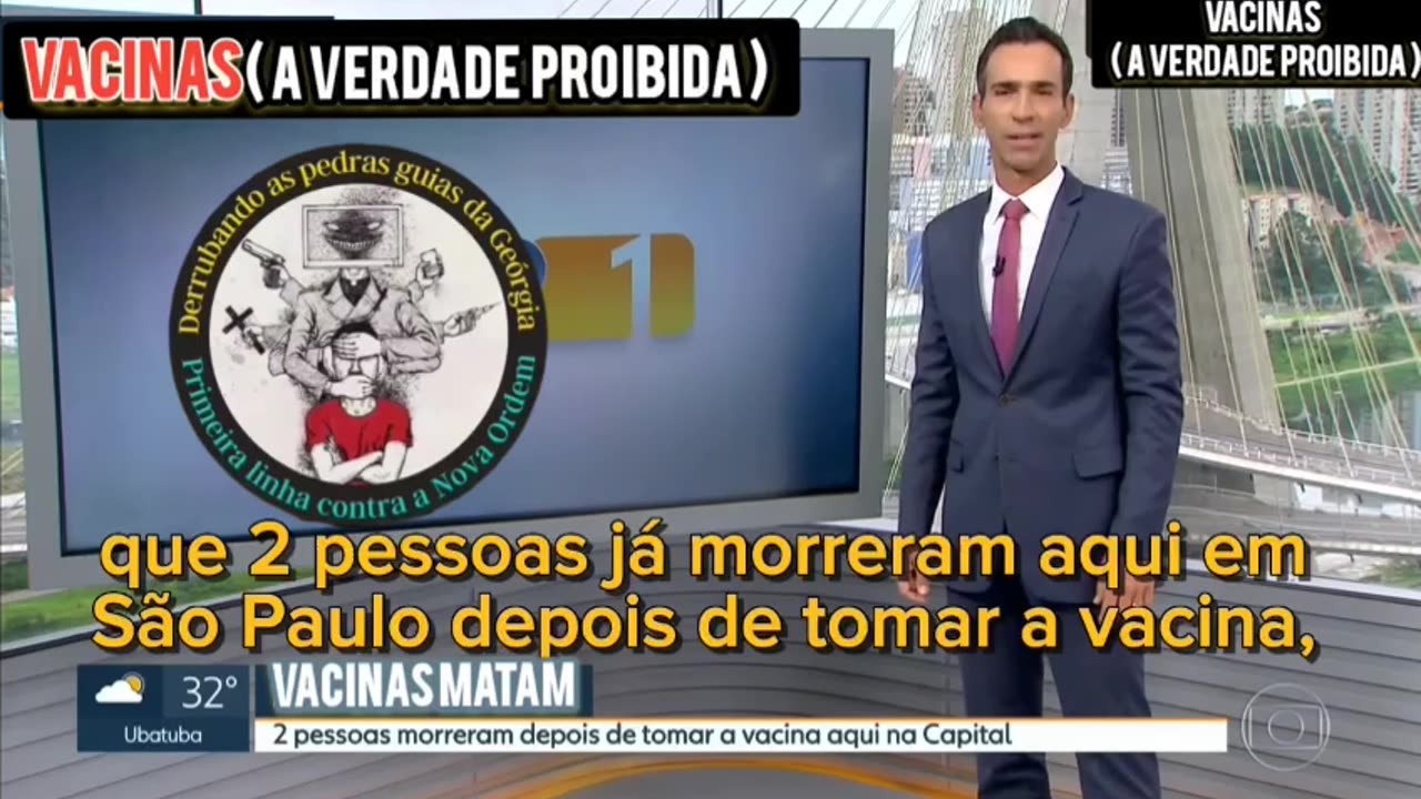 Globosta assume que vacinas assassinas fazem mal