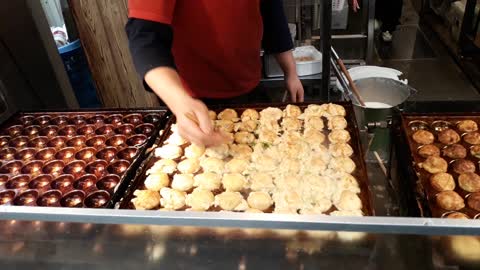 Japanese food takoyaki