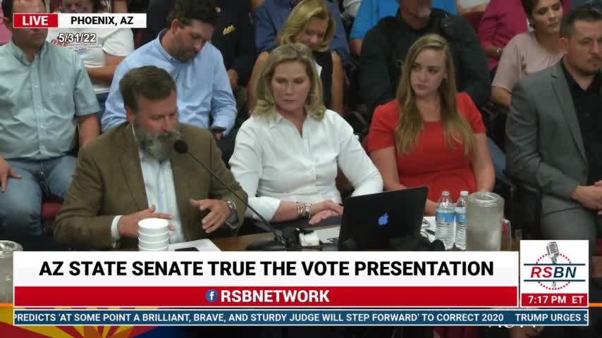 True The Vote Presentation to Arizona Senate on Ballot Harvesting
