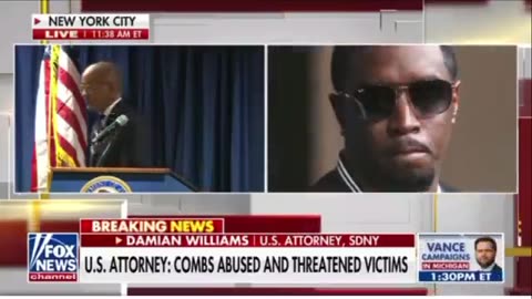 United States Attorney SDNY’s Press Conference detailing P. Diddy’s charges