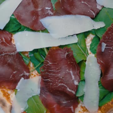 View of a Whole Pizza.