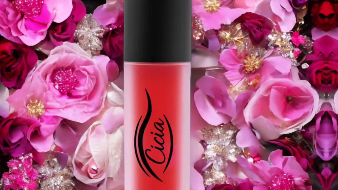 Cicia Premium Red Lip Oil - Cherry Moisturizing and Nourishing Glossy Finish | Lip Care Treatment