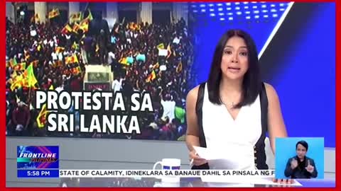 Mga nagpoprotesta saSri Lanka, niluso,inokupa ang