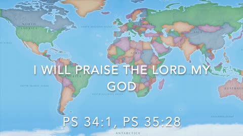 I WILL PRAISE THE LORD MY GOD - [SONGS OF REJOICING COLLECTION]