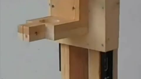 Woodworking Hack - DIY Drill Press