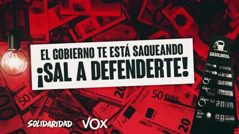 vox y solidaridad sacaron a miles de españoles a las calles