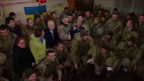 No Name McCain & Lindsey Graham's meeting in Ukraine