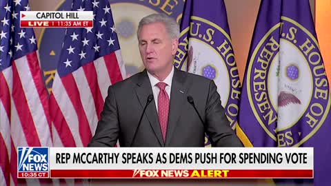 Kevin McCarthy savages Biden's socialist/communist bill