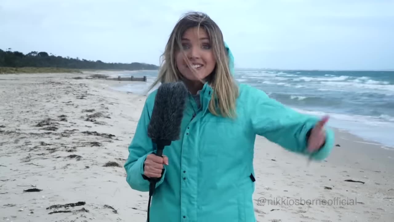 NIKKI OSBORNE DELIVERS AN HONEST WEATHER REPORT!