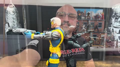 Marvel Legends X-Men Cable Review Zabu BAF
