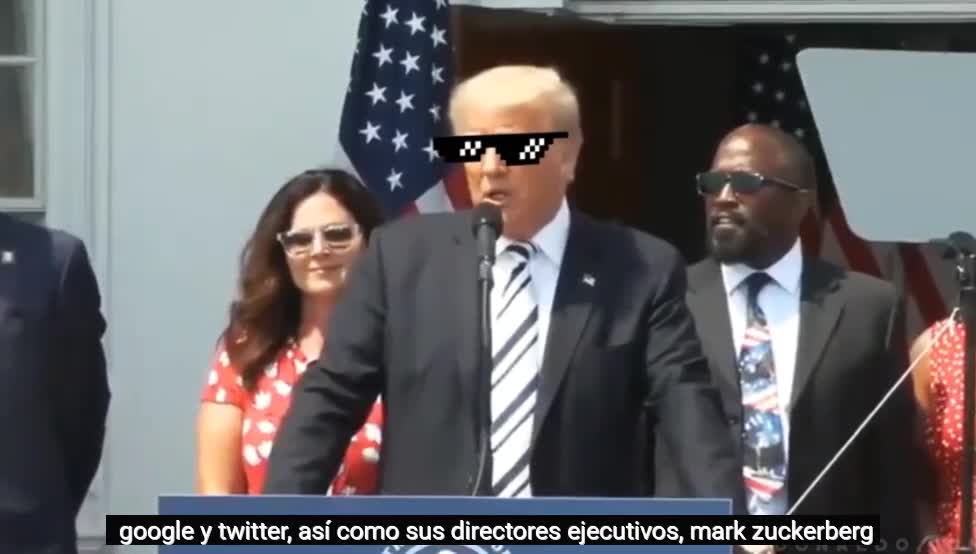 TRUMP ESTÁ DEMANDANDO A FACEBOOK, YOUTUBE, TWITTER Y SU DIRECTOR GENERAL.