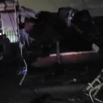 Aftermath of a large tornado that went through the north east section of new Orleans Mar 22, 2022