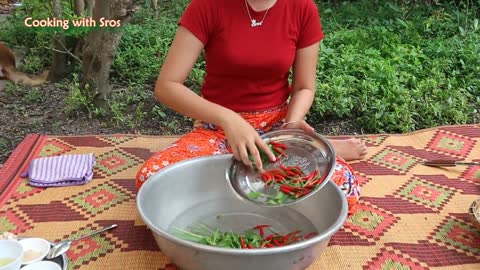 Yummy Freshwater Clam Spicy Stir Fried - Freshwater Clam Stir Fried Cooking
