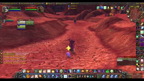 WoW Burning Crusade Shadow and Hunter (wife) grinding out the levels