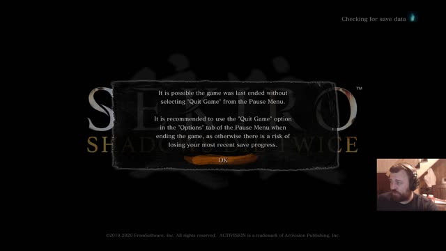 Let's play Sekiro until Elden Ring releases. Part 1, I always die twice.