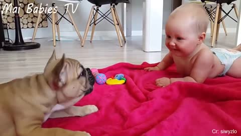 babies laughing a lot lol