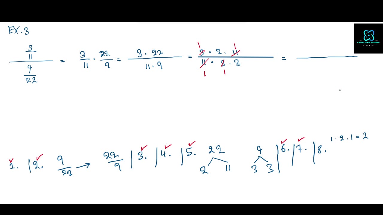 Division av rationella tal - Part 7 - Exempel 3