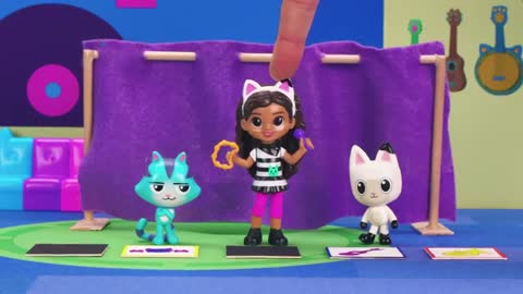 DJ Catnip's Music Match Game! Learn Instruments with Gabby! - GABBY'S DOLLHOUSE TOY PLAY ADVENTURE