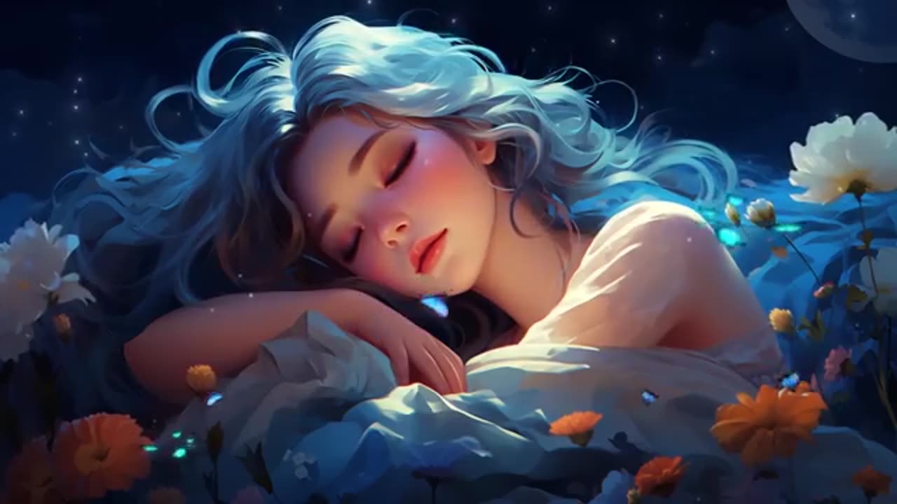 Healing Sleep Music • Remove Negative Energy, Insomnia Healing • Music for Deep Sleep