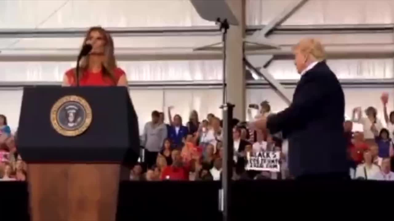 ✅ FLASHBACK: Melania Trump Recites The LORD's Prayer